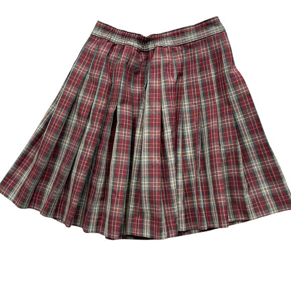 Dennis Girls 14 Skirt 0313SA‎ Pleated Polyester Plaid - Picture 5 of 6